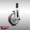 Service Caster 5 Inch 316SS Thermoplastic Rubber Swivel 1-3/8 Inch Expanding Stem Caster Brake SCC-SS316EX20S514-TPRB-TLB-138 - alternate 4